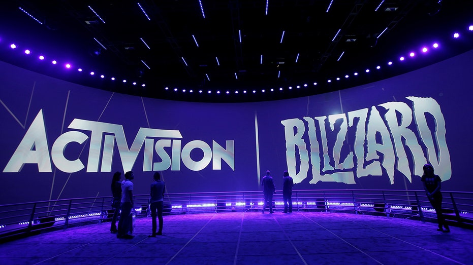 Blizzard booth during the convention