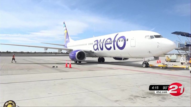 Low-cost airline Avelo began flights from Redmond in the spring of 2021
