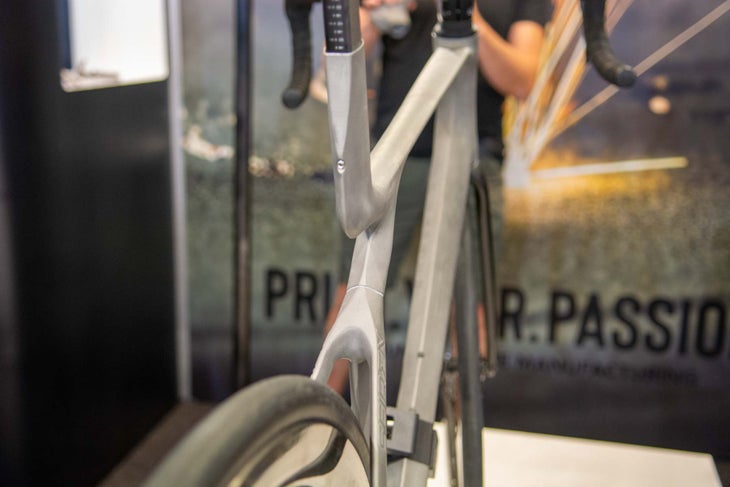 This $18,600 fully 3D printed titanium road bike is stealing the show from Eurobike.